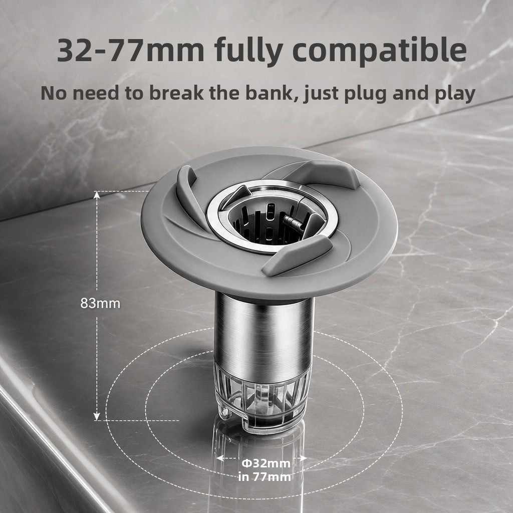 Magnetic Detachable Deodorizing Drain Strainer Core