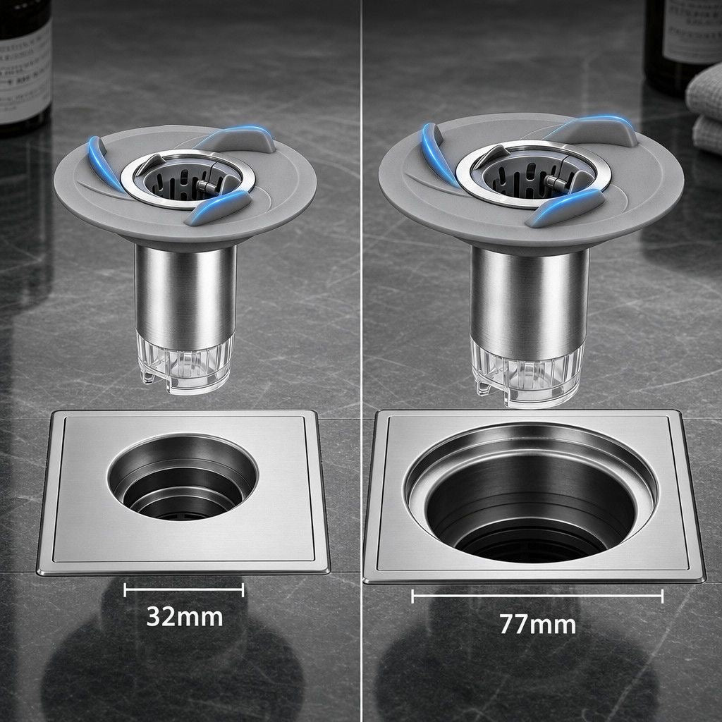 Magnetic Detachable Deodorizing Drain Strainer Core