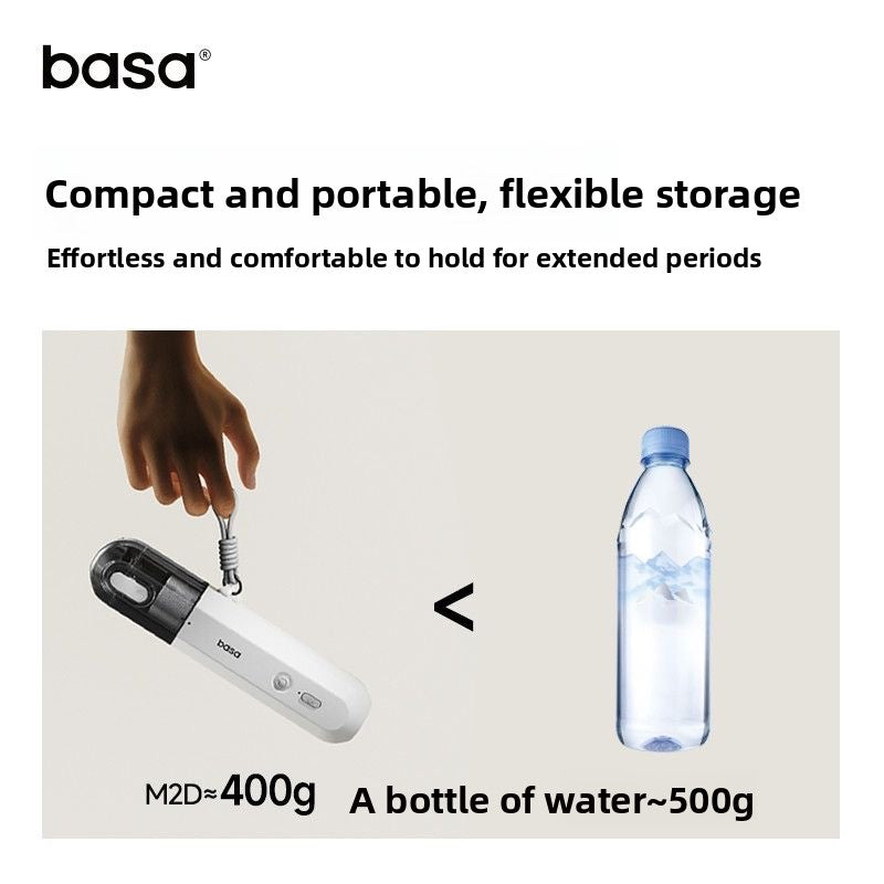 Basa Cordless Handheld Car Vacuum Cleaner, High Suction, 2-in-1 Blower & Vacuum for Car and Home